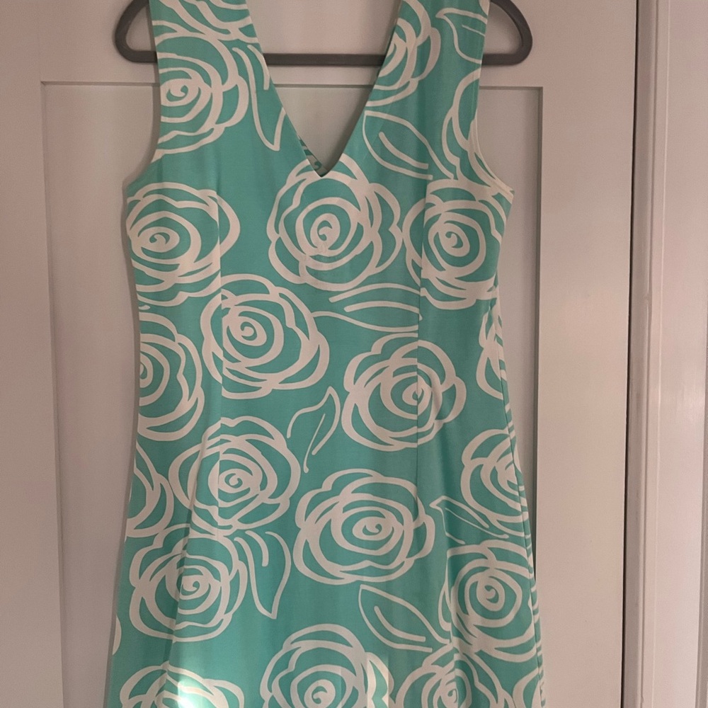 Mahi Gold Cotton Lycra  comfy beauty dress size L